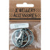 Silver Colour Key Ring Chain with Clasp